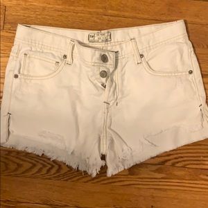Free People Jean Shorts